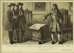 Governor Dongan dismissing William Penn's Quaker agents