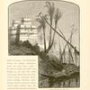 Pigeon-towers on the Nile. The battlements are formed of earthenware pots, and rows of Indian corn stalks project from the loopholed walls to serve as perches.