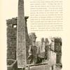 The obelisk of Luxor.  The hieroglyphics are cleanly and deeply cut in the red granite.  The fellow of this monolith has been carried away to Paris, and set up in the Place de la Concorde.