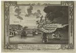 View of the attack on Bunker's Hill, with the burning of Charles Town, June 17, 1775