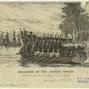 Departure of the British troops