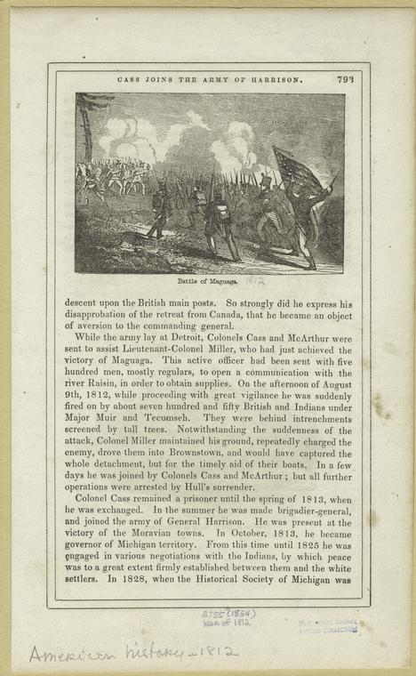 Battle of Maguaga - NYPL Digital Collections