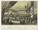 Dinner given to the Japanese commissioners on board U.S.S.F. Powhatan