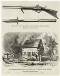 Swivel gun and pike used by the Harper's Ferry outlaws ; The school-house in the mountains, used by Brown as an arsenal