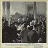 Horace Greeley signing the bail-bond of Jefferson Davis at the Richmond, Va., court house, May 13, 1867