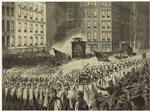 Grand procession of Wide-Awakes, NYC, on the evening of Oct. 3, 1860