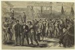 Reception by the people of New York of the 69th Regiment, N.Y.S.M., on its return from the seat of war in Virginia, escorted by the New York 7th Regiment
