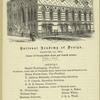 National Academy of Design (instituted A.D. 1826), corner of Twenty-third street and Fourth avenue
