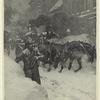 The blizzard of 1899--hard work of the fire department in responding to the frequent alarms