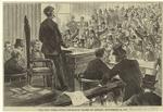 The New York Stock Exchange Board in session, September 25, 1869