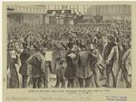 Scene in the New York Stock Exchange during the panic of 1873