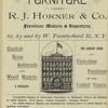 R. J. Horner & Co., furniture makers and importers, 61, 63 &  65 W. Twenty-third St., N.Y