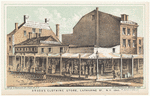 Brooks clothing store, Catharine St. N.Y. 1845
