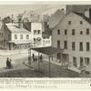 South east & south west corners of Creenwich [I.e. Greenwich] & Franklin Sts., 1861
