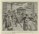 Street-car strike in New York, 1889