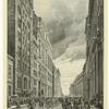 A view of Wall Street