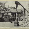 Anarchism in New York: The cottage in Union Square from which the open air meeting of the "unemployed" was addressed