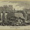 Workhouse on Blackwell's Island: Building sea-wall