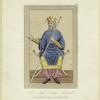 The Anglo-Saxon monarch of the eighth century in a habit of state