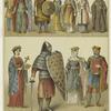 Man of rank ; Princesses and women of rank ; Warriors ; Benedictine monk ; Empress, 800 ; Princess ; Charlemagne