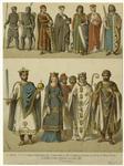 Warriors ; Princes & noble persons, 1100 ; Emperor Henry II, 1024 ; Cunegonda, his consort ; Princes ; Bishop (12th cent.) ; Rodolph of Swabia (pretender to the crown), 1080