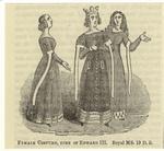 Female costume, time of Edward III