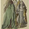 Women in long dresses, Germany, 14th century