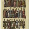 Edad media - trajes de los ingleses en el siglo XIV