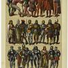 Edad media - trajes, civiles y militares de los alemanes del siglo XV