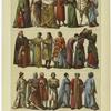 Edad media - trajes de los italianos en el siglo XIII y primera mitad del siglo XIV
