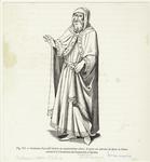 Costume d'un juif italien au quatorzième siècle