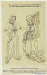 Maximilian und seine Braut Maria von Burgund