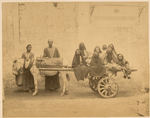 Charette des femme-arabes