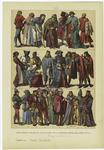 Edad media - trajes de los ingleses en la segunda mitad del siglo XV (1)