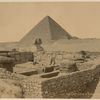 Temple Chafre Sphinx & Pyramide Cheops.