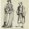 Costumes of young nobles of the court of Charles VIII., before and after the expedition into Italy