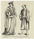 Costumes of young nobles of the court of Charles VIII., before and after the expedition into Italy