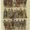 Tránsito de la edad media a la edad moderna--trajes de los Ingleses en la primera mitad del Siglo XVI