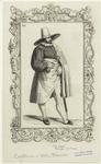 Man wearing a hat and cape, France, sixteenth century