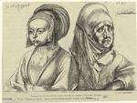 Portraits d'une jeune fille et de la femme d'Albert Durer, 1521