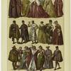 Edad moderna -- trajes de los italianos en la segunda mitad del siglo XVI. venecianos