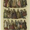 Edad moderna -- trajes de los italianos en la segunda mitad del siglo XVI