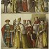 Men of rank ; Pope in pontificals ; Bishop ; Cardinal ; Procurator of St. Mark ; Wife of the doge ; Cardinals in house-dress ; Doge ; Woman of rank ; Papal house-dress