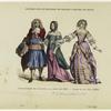 Personnages de qualité a la mode de 1665 ; Dame de la cour, (1668)