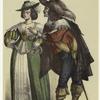 German man speaking to a German woman, seventeenth century