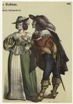 German man speaking to a German woman, seventeenth century