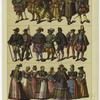 Edad moderna -- trajes alemanes de la segunda mitad del siglo XVI