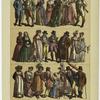 Edad moderna -- trajes usados en la Europa occidental en el periodo de 1790 a 1815