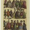 Edad moderna -- trajes usados en la Europa occidental en el periodo de 1760 á 1790