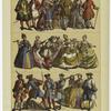Edad moderna -- trajes y armas usados en la Europa occidental en el periodo de 1700 á 1760